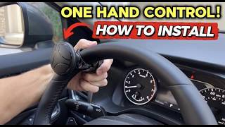 I Installed This Steering Wheel Knob in 5 Seconds… No Tools?! 🤯