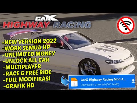 DOWNLOAD CarX Highway Racing Mod Apk v1.74.6 Terbaru 2022 – Unlimited Money & Bisa Mabar