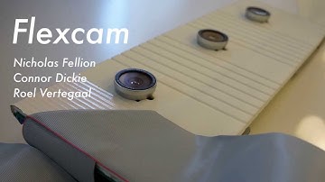 FlexCam: Using Thin-film Flexible OLED Color Prints as a Camera Array
