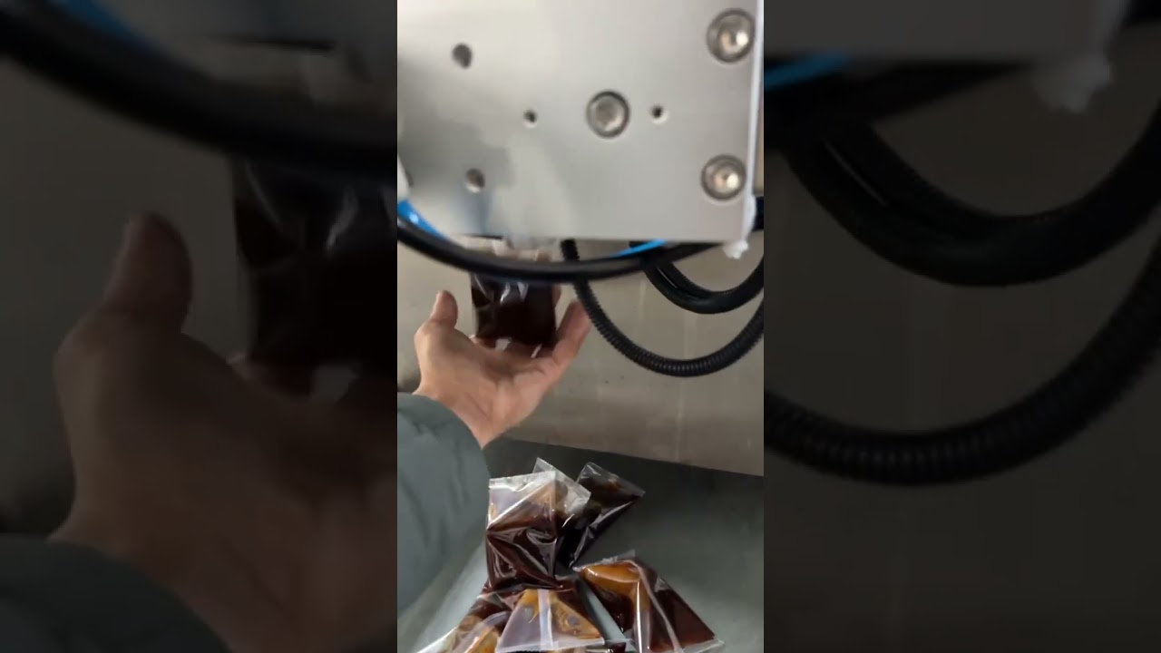 Sauce packing machine | syrup packaging machine 