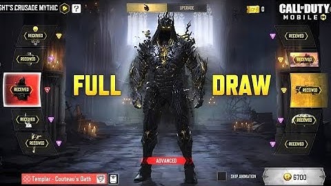 Templar mythic full draw #codm #codmobile #gaming #callofdutymobile