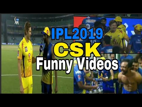 ipl-2019:-csk-team-funny-videos-||-ipl-2019-best-celebration-||-ipl-funny-video