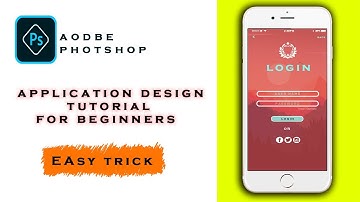 App Design Tutorial | Adobe Photoshop 2020 | Signup Page Step by Step | UI/UX Design | For beginners
