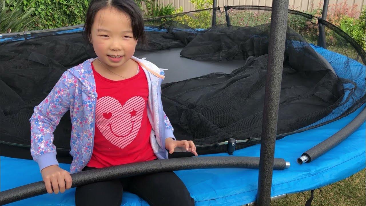 Kmart Springless trampoline install, guide and tips YouTube
