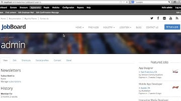 Change Site Logo - JobBoard Drupal Job Classified Theme