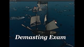 Demasting Exam commented - How to - Naval Action