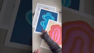 pov you found the cutest colorful wall art for your home