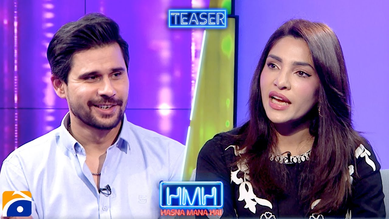 Zhalay Sarhadi (Pakistani Actress/Model) in Hasna Mana Hai with Tabish Hashmi | TEASER | Geo News