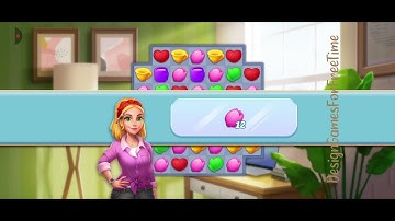 Space Decor:Dream Home Design - Level 1 gameplay match 3 logic puzzle building decorating game