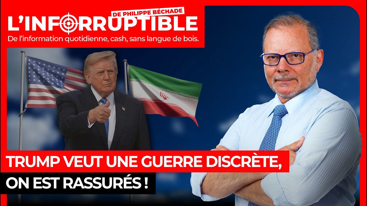 Trump veut une guerre discrète, on est rassurés !