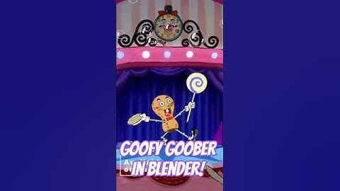 Creating Goofy Goober in Blender | 3D Model Timelapse #shorts