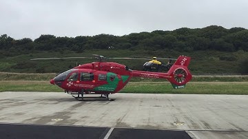 Helicopter rotor blade tip vortices