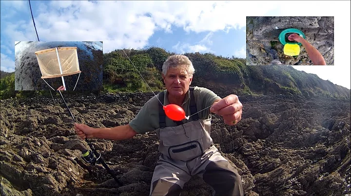 Shore Fishing - Bass Fishing with Live Prawns and a Bubble Float