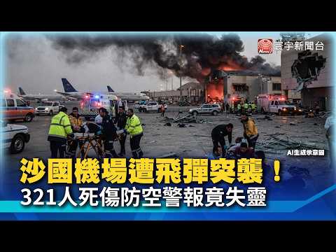 Saudi Airport Struck by Missile, 321 Casualties! Air Raid Sirens Fail to Sound, Trump Weighs Mili...
