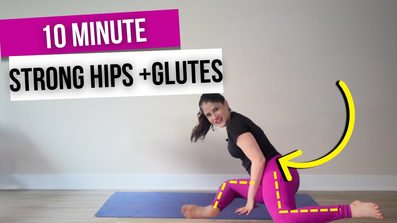 10 Min Hip Warm Up for Tight Hips & Glute Activation | No Squats, No Lunges, No Jumping