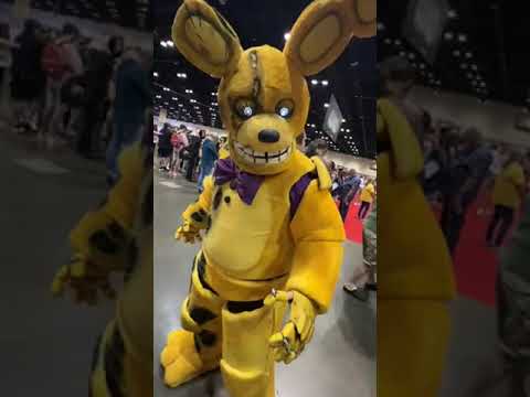 SPRINGTRAP FNAF cosplay MEGAcon #fnaf #fnafcosplay #fivenightsatfreddys #cosplay
