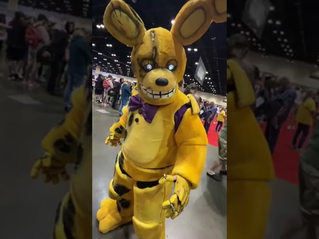SPRINGTRAP FNAF cosplay MEGAcon #fnaf #fnafcosplay #fivenightsatfreddys #cosplay