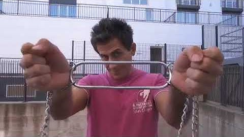 Houdinis Handcuffs - Magicland.se