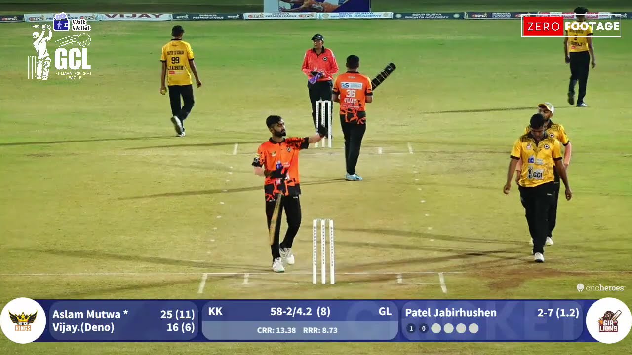 Лучшие моменты финала GCL: Gir Lions против Kutch Kings — Kutch Kings победили Gir Lions с разниц...