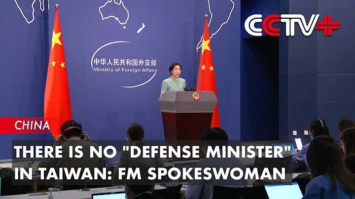 There Is No "Defense Minister" in Taiwan: FM Spokeswoman - DayDayNews