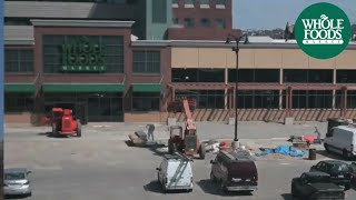 Whole Foods Detroit - construction timelapse