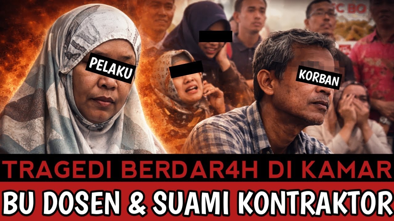 KETAHUAN SUAMI CHAT DGN SELINGKUHAN BU DOSEN BUNGKAM SUAMI DI TEMPAT TIDUR | KISAH NYATA NURDIN