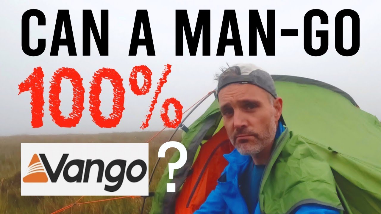 Wild Camp in Vango Force ten Tent, Vintage mountain / Hill