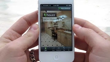 Houzz interior design App review for iPhone