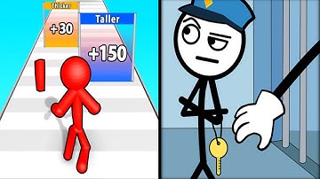 Thief Puzzle: To Pass A Level VS Tall Man Run || Max All Levels Android iOS PC Gameplay|| Ep-57 ||