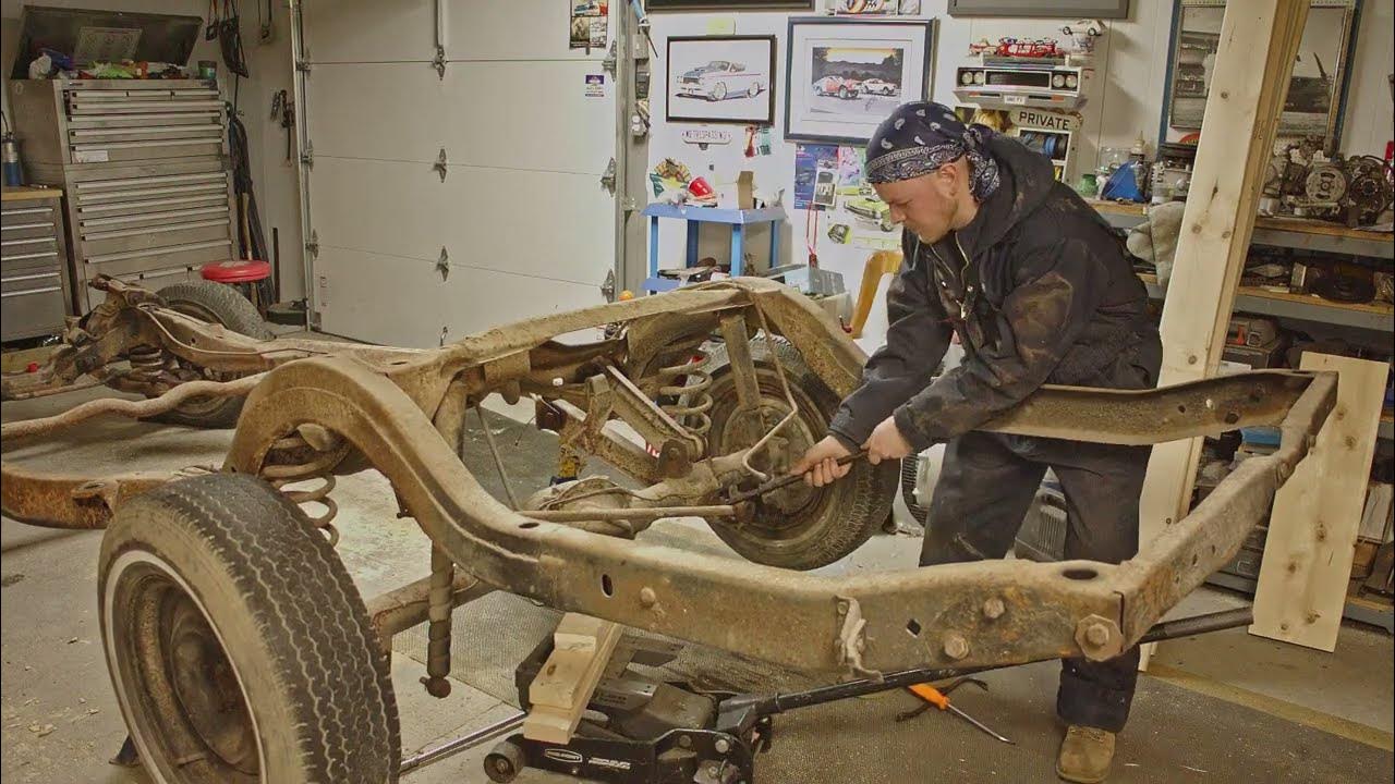 Removing Rear Suspension 1966 Impala - YouTube