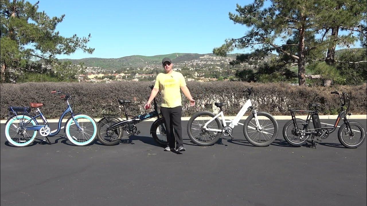 How to Choose the Type of Electric Bike? 20", Fat Tire, Beach Cruiser