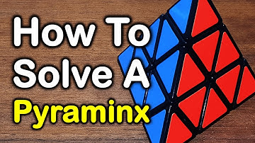 How to Solve a Pyraminx (1-Flip Method)