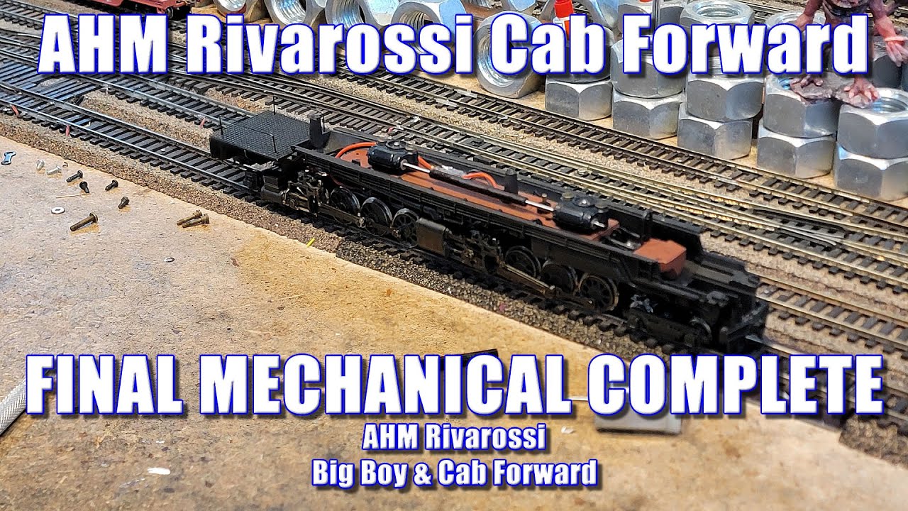 AHM Rivarossi HO Scale Cab Forward MECHANICAL COMPLETE - YouTube