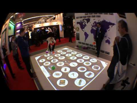 Interactive floor game