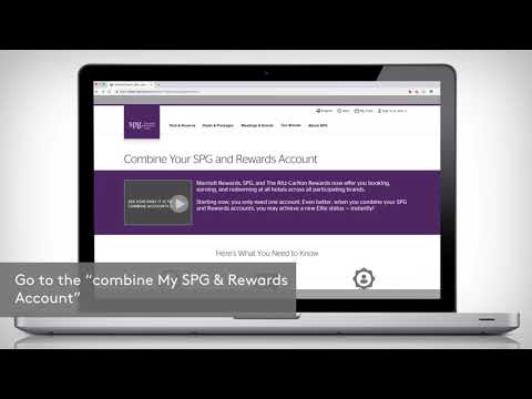 How-To Combine Your SPG & Rewards Accounts