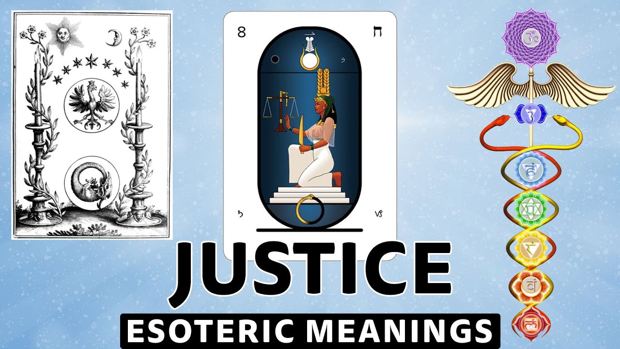 Justice, 8th Tarot of the 22 Major Arcana | Kabbalah