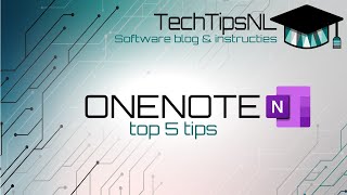 OneNote - Top 5 tips