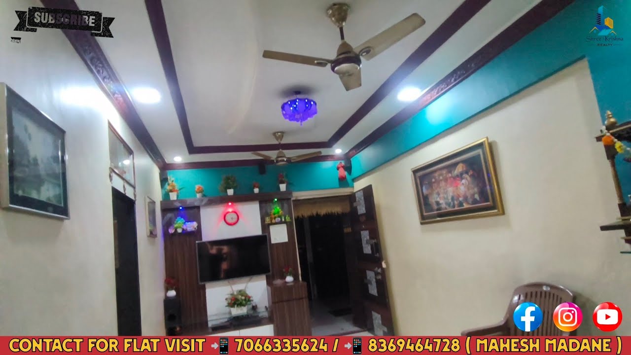 Affordable 1 BHK Flat in Kamothe | Prime Location 🔑 | Ready to Move | Near Top Schools 🏫 |