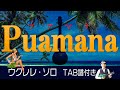 ハワイアンの定番曲「プアマナ」 ウクレレ・ソロ TAB譜付 Puamana/Ukulele Solo withTab