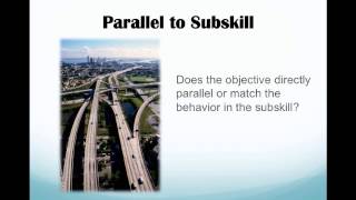 Instructional Design Part 3 – Design Objectives