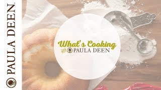 Scalloped Potatoes and Brussel Sprouts as Sides - What's Cooking with Paula Deen