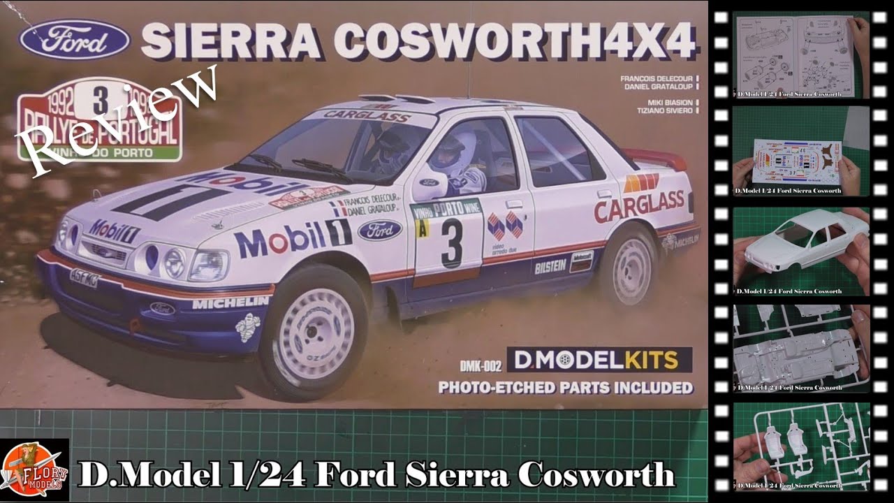 D Model 1/24 Ford Sierra Cosworth Review - YouTube