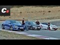 Renault Mégane Trophy-R, Seat León Cupra, Volkswagen Scirocco R | Prueba compactos | coches.net