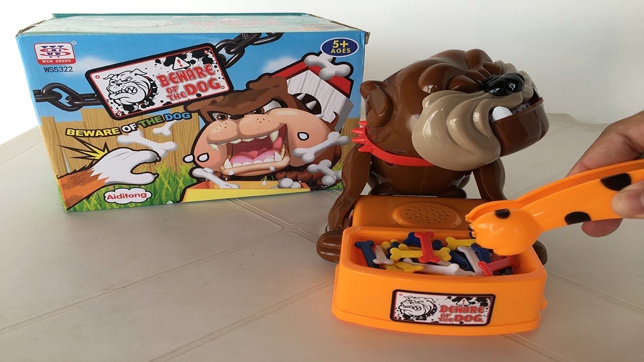 O DIVERTIDO BRINQUEDO DO CACHORRO ZANGADO!!