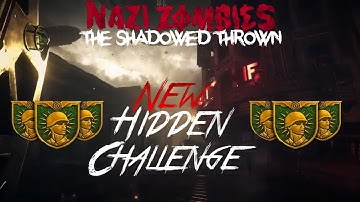 *NEW* HIDDEN CHALLENGE!! SURVIVE 20 WAVES IN FIRST ROOM!! “The Shadowed Throne” WWII Zombies