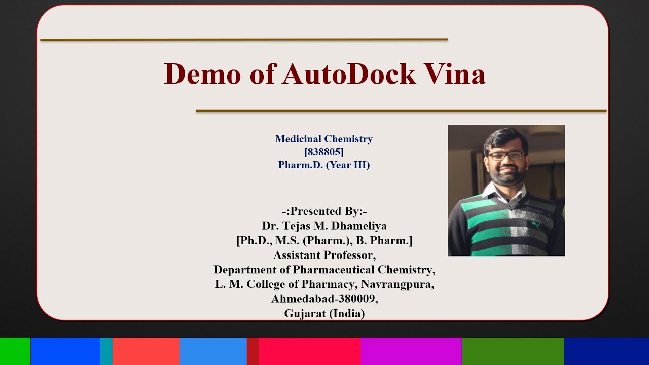 AutoDock Vina - YouTube