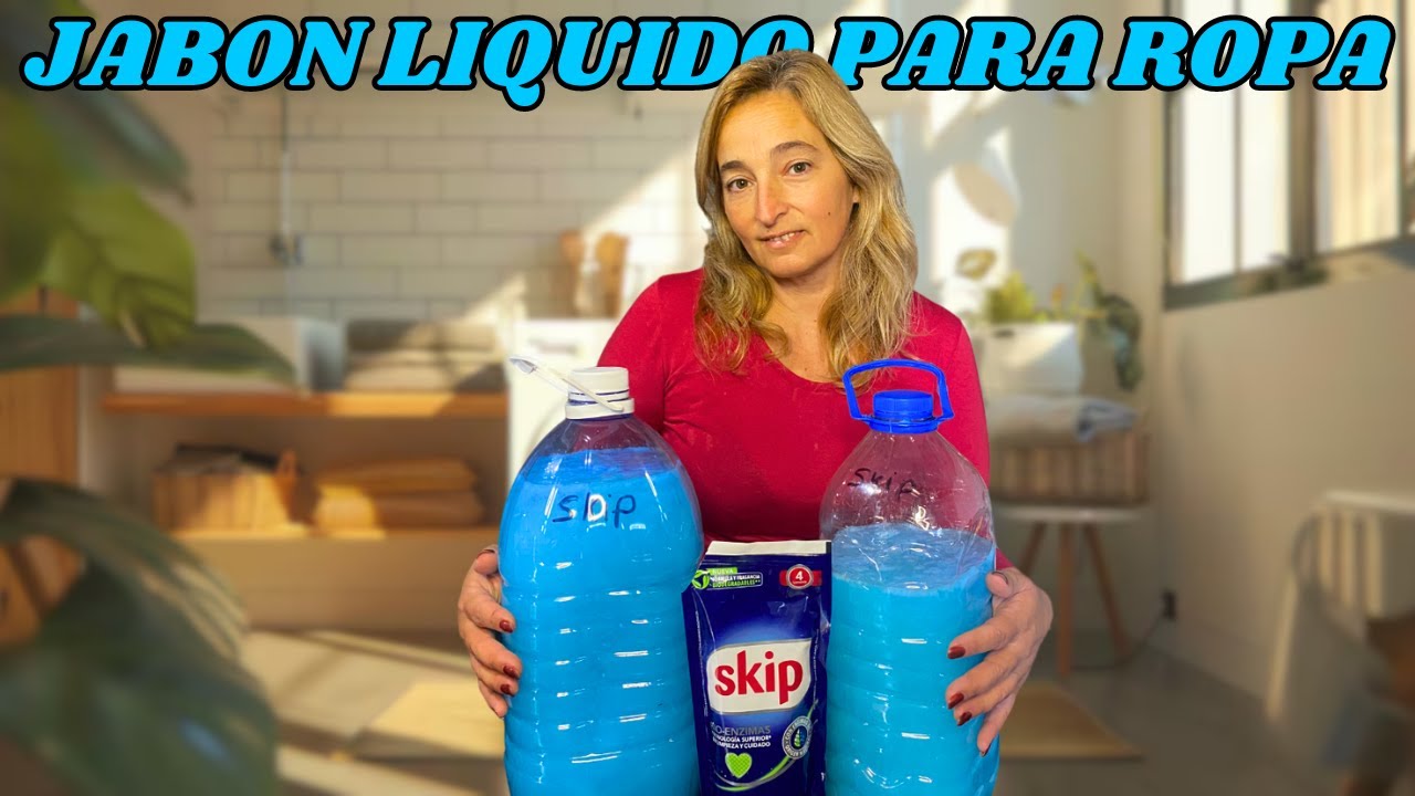 🧼 JABON LIQUIDO CASERO ✨¡MEJOR QUE EL COMERCIAL!!😍