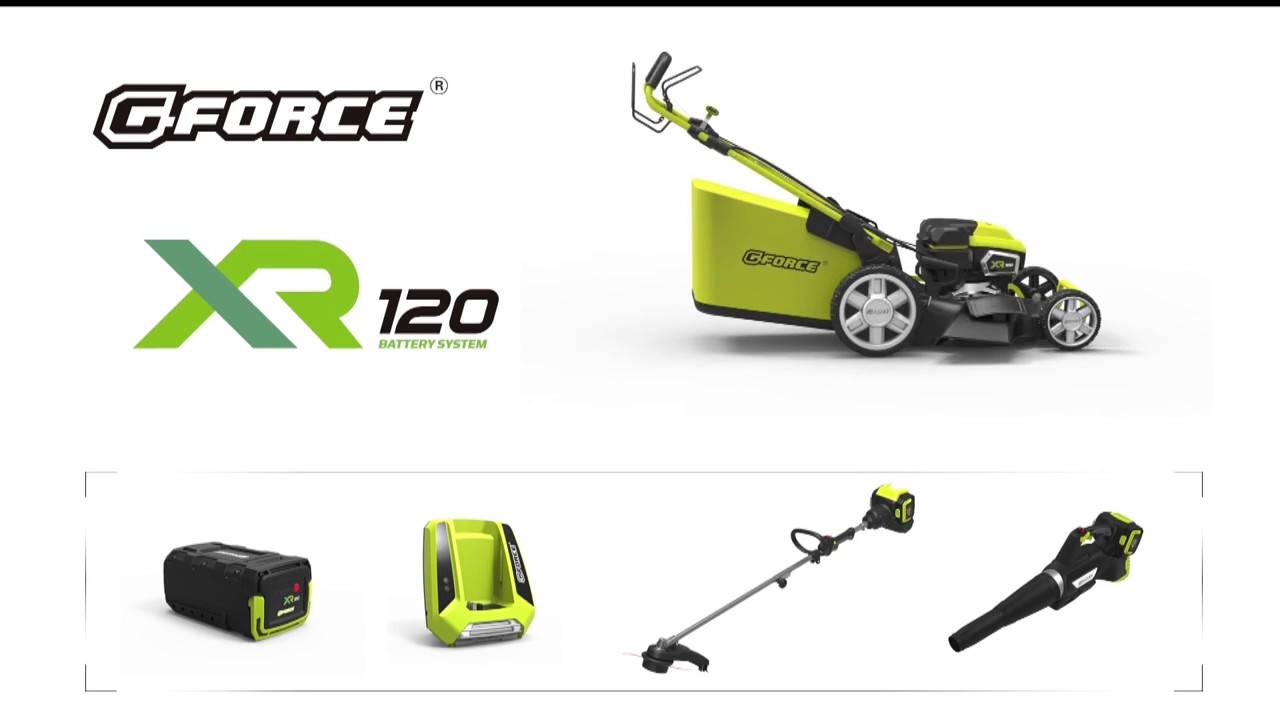 GForce Tools Australia XR120 Lawn Mower YouTube