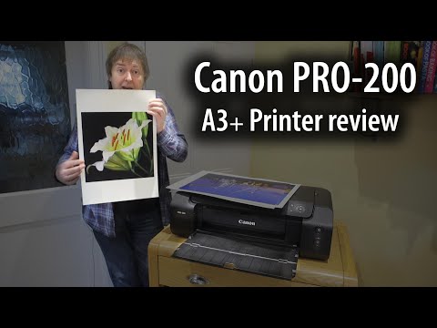 Canon Pixma PRO-200 printer review - A3+/13" printer replaces the PRO-100 Canon Pixma PRO-200 printer review - A3+/13" printer replaces the PRO-100