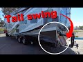 RV Life:  $25,000 damage to our camper | Don't let Tail Swing Wreck Your Camper | RV Insurance tips